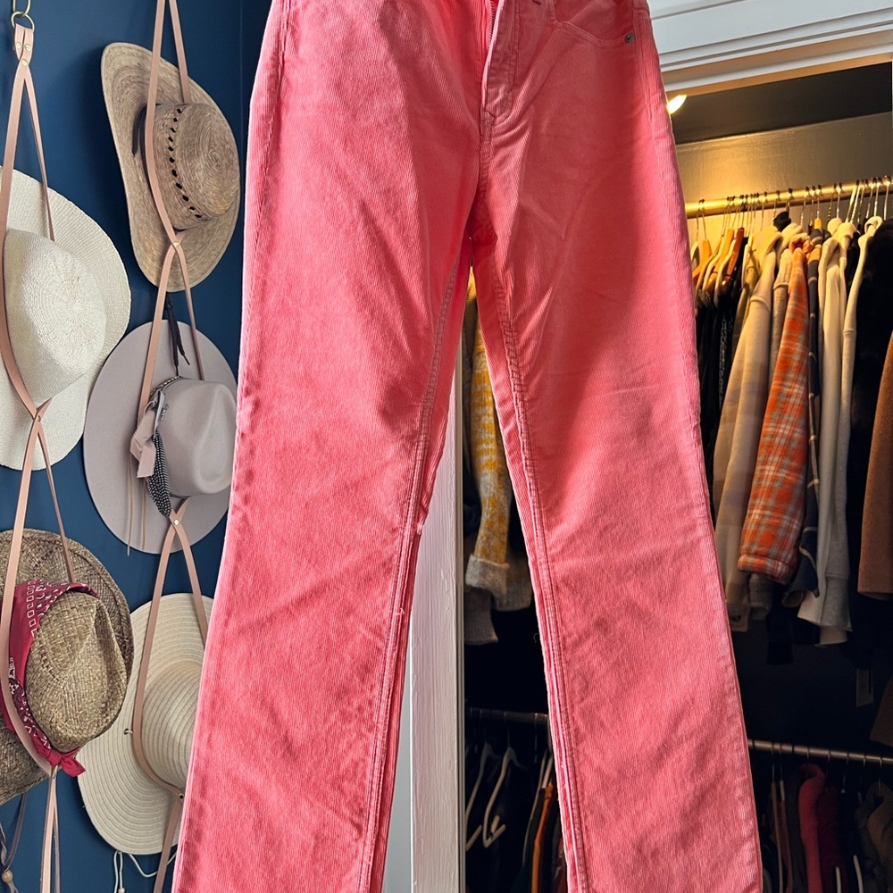 Vineyard Vines Coral Corduroy Pants